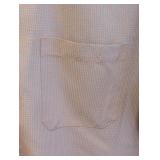 Bugatchi Uomo Short Sleeve Shirt - Size L - Lavender Micro-Check