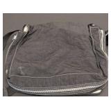 Kipling Crossbody Bag - Black Nylon, Monkey Zipper Pull