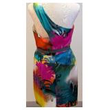 Trina Turk One-Shoulder Dress - Size 4
