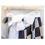 Vintage COMME des GARCONS Vintage Belted Skirt - Dot & Check Print - Size Small