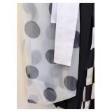 Vintage COMME des GARCONS Vintage Belted Skirt - Dot & Check Print - Size Small