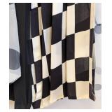 Vintage COMME des GARCONS Vintage Belted Skirt - Dot & Check Print - Size Small