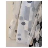 Vintage COMME des GARCONS Vintage Belted Skirt - Dot & Check Print - Size Small
