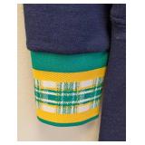 Vintage Marc by Marc Jacobs Navy Knit Dress - Size S, Front Button Placket, Pleated Hem