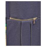 Vintage Marc by Marc Jacobs Navy Knit Dress - Size S, Front Button Placket, Pleated Hem