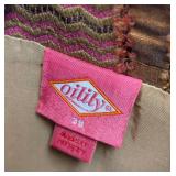 Oilily Patchwork Skirt - Pink & Gold Jacquard, EU 38