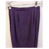 Bicci by Florine Wachter Purple Skirt Suit - Size 6