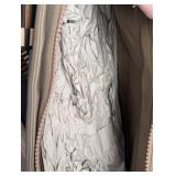 Citi Collective Neoprene Tote Bag - Beige with Striped Webbing Straps