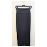 Eileen Fisher Stretch Knit Skirt - Black, Size M