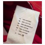 Oilily Red Cotton Skirt - Size 36 (Medium)