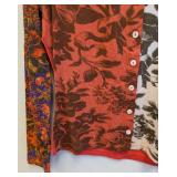 Oilily Patchwork Floral Button-Up Top - Women