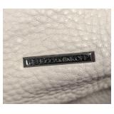 Rebecca Minkoff Leather Backpack - Pebble Leather, Light Gray