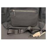 Citi Collective Canvas Bag (Large) - Black, Front Zip Pocket