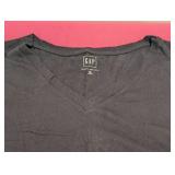 Gap Black Organic Cotton Short-Sleeve T-Shirts XL - 3-Pack
