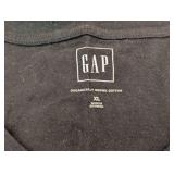 Gap Black Organic Cotton Short-Sleeve T-Shirts XL - 3-Pack