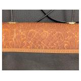 Vintage Tooled Leather Purse