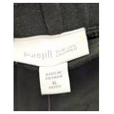 J. Jill PureJill Slim-Leg Cropped Pants - Black - XL Petite