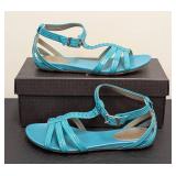 Cole Haan Air Danni Sandal Surf Patent - Teal - Women
