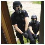 WOW MSRP $2000 NEW In Box Honeywell Sperian 779000 Survivair Opti-Fit Tactical Full Emergency Protection Gas Mask with 5-Point Strap -Large -protects from certain chemical, biological, radiological &a