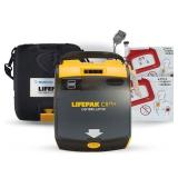 MSRP $2500 Physio Control LIFEPAK CR Plus AED Emergency Defibrillator W/2026 Battery & Pads & Carry Protective Case -Fully Automatic AHA Voice & Graphic Prompts - Ready For Use! See Youtub