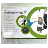 UpSpring Baby Walking Wings Toddler Walking Harness – Gray, Confidence-Building Walking Aid, Reduces Falls Without Arm Pulling, Supports Parents’ Backs, Pediatrician Recommended, 6+ Months
