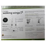 UpSpring Baby Walking Wings Toddler Walking Harness – Gray, Confidence-Building Walking Aid, Reduces Falls Without Arm Pulling, Supports Parents’ Backs, Pediatrician Recommended, 6+ Months