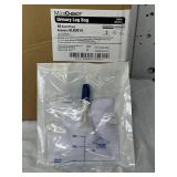 MSRP $250 – Case of 48 MediChoice Urinary Leg Bags, 600mL Medium, Sterile Single-Use, Latex-Free, Anti-Reflux Valve, Includes Tubing & Leg Straps, Hospital & Home Health Use