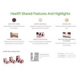 MSRP $400 – 4 NEW Heelift Glide Bariatric Smooth Heel Protectors Boots, Pressure Relief & Offloading Device, Single Patient Use, Low-Friction Foam, Hospital & Long-Term Care