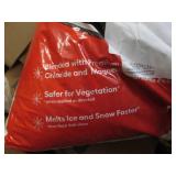 50 lb bag of ice melt...