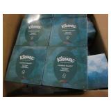 48 Boxes of Kleenex and 4 Rubbermai...