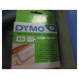 500 Envelopes and Dymo labels...