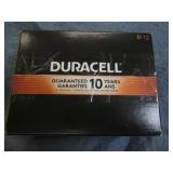 12 Duracell D batteries...