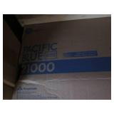 Pacific Blue hand towels, multi fol...