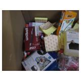 Latex gloves, glue sticks, lubrican...