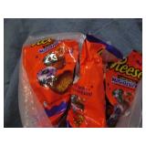 2 Open bags of Reeses miniatures...