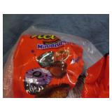 2 Open bags of Reeses miniatures...