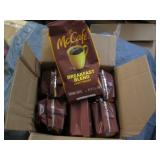6 Bags of McCafe ground coffee...