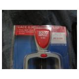 Stapler, planner and stamp...