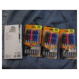 4 12 packs of Bic permanent markers...