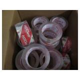 23 rolls of clear Duck tape...