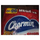 Charmin mega roll bath tissue...