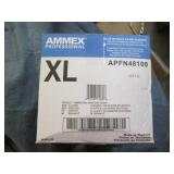 XL size blue nitrile exam gloves...
