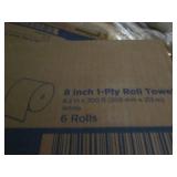 6 Rolls EnMotion roll towels...