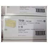 80 Legal size file pockets...