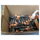 AA and AAA Duracell batteries...