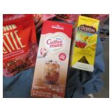 Candy tea and coffee creamer...