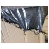 2 Safco black metal mesh 10 pocket ...