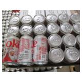 24 7.5 oz Diet Coke cans...