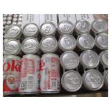 24 7.5 oz Diet Coke cans...