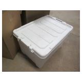 8 Staples file boxes and a plastic ...